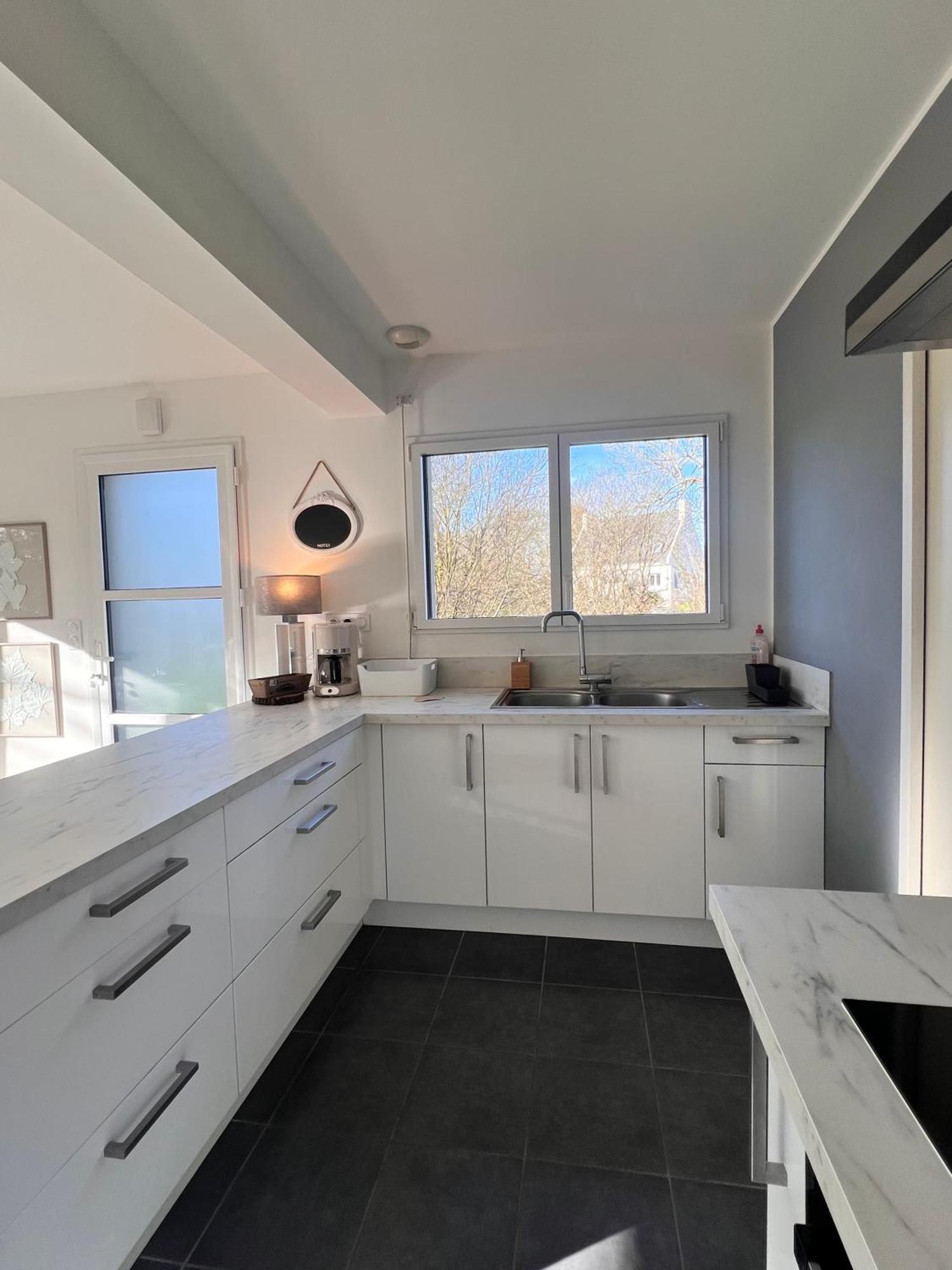 Maison Moderne Sur Le Port Loperhet Luaran gambar